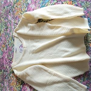 Lula Torrie cream colored size Large